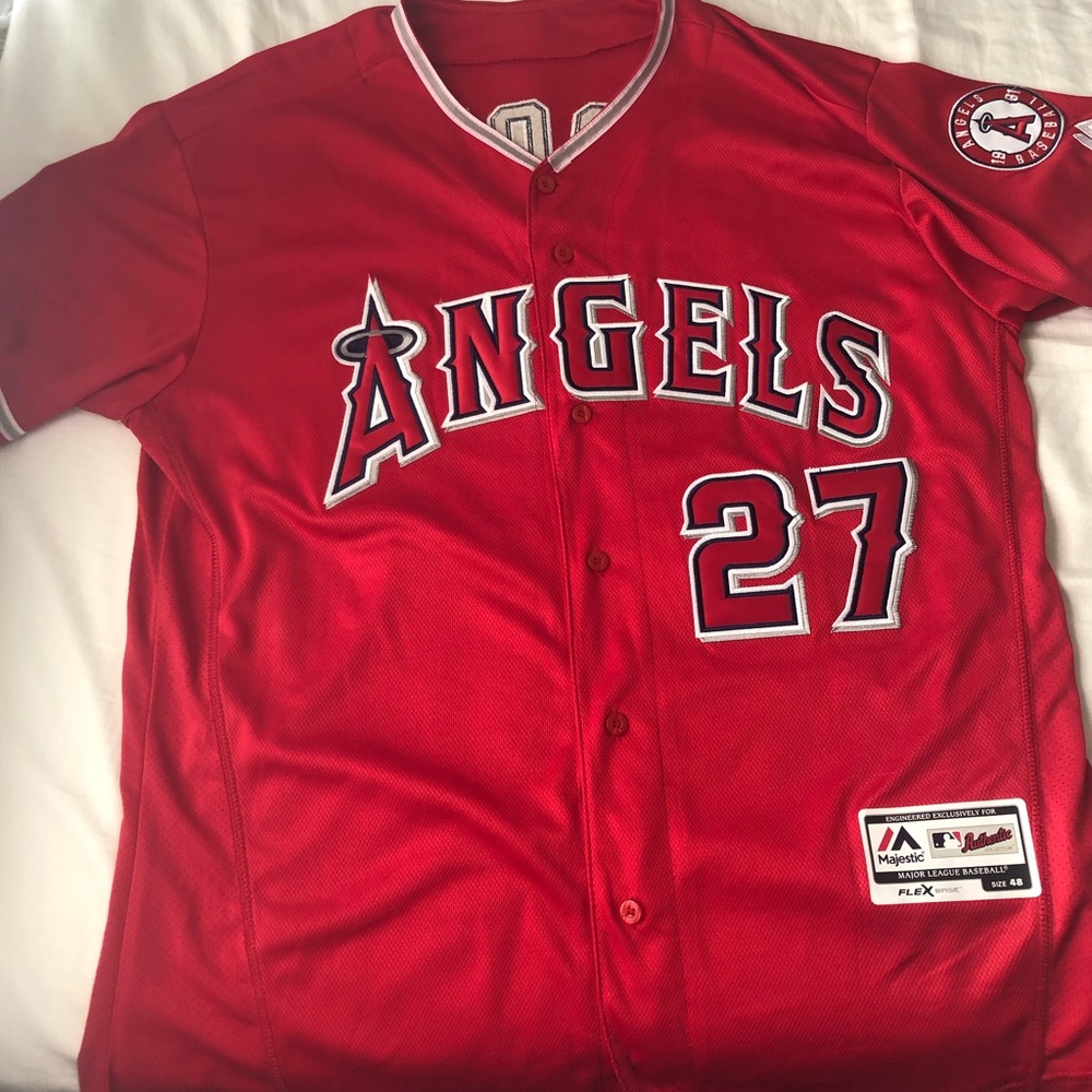 Mike Trout Los Angeles Angels baseball Jersey